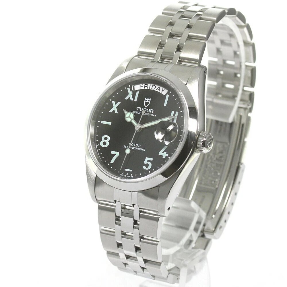 TUDOR Prince Dateday Unique 76200 cal.2834-2 black Dial Automatic Men's_843762